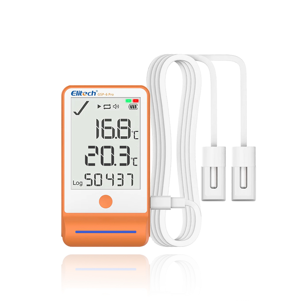 GSP-6Pro-GTDE 블루투스 듀얼 글리세린 온도기록계